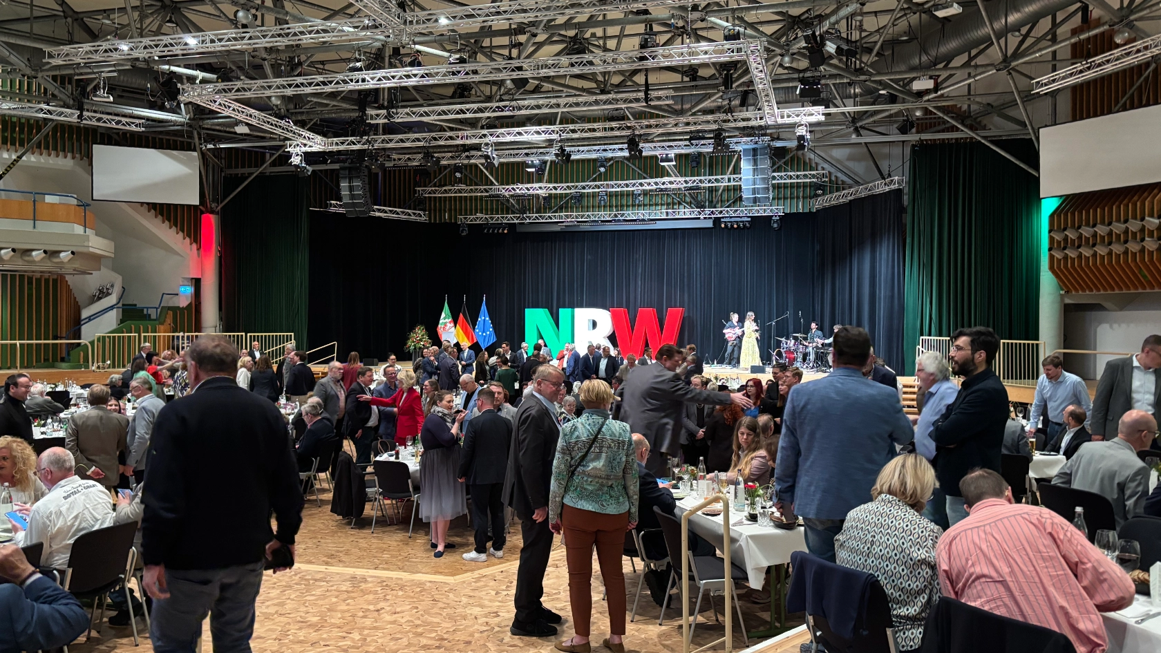 Fotos vom Arbeitnehmer:innen Empfang NRW