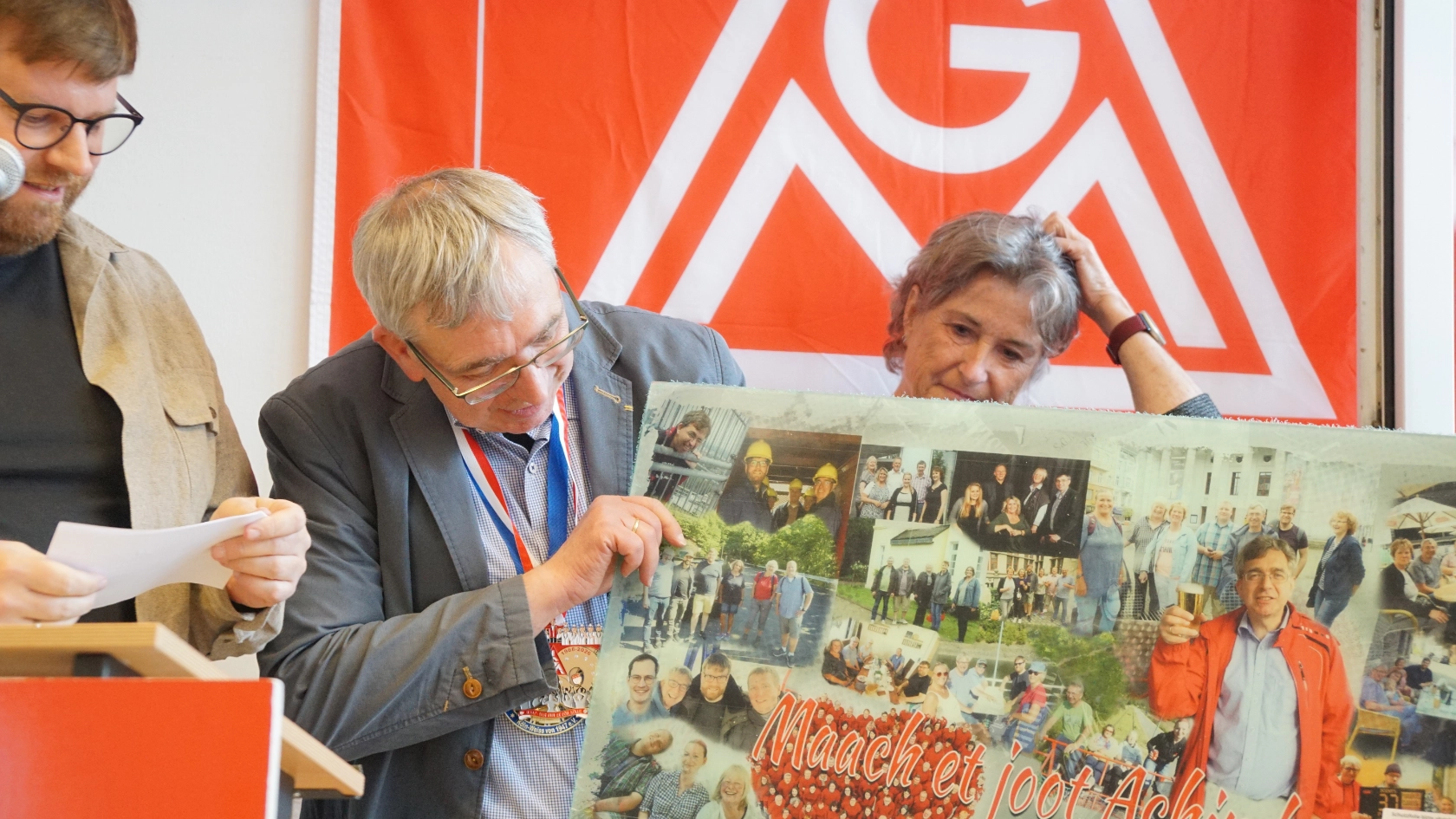 Achims Verabschiedung