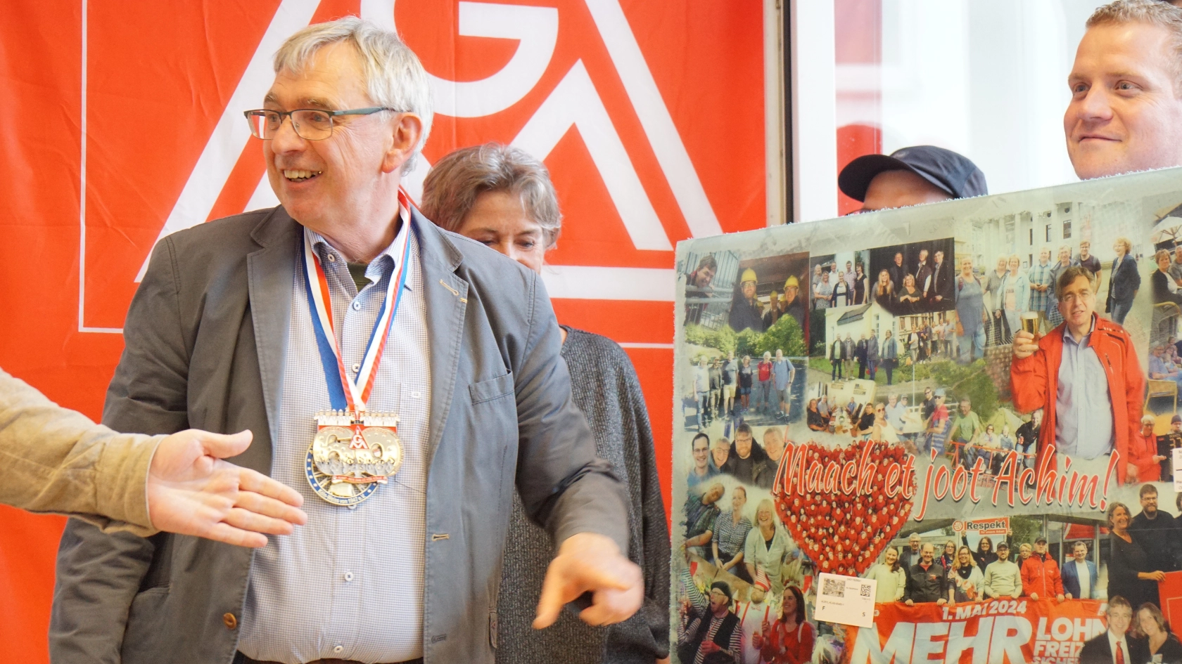 Achims Verabschiedung