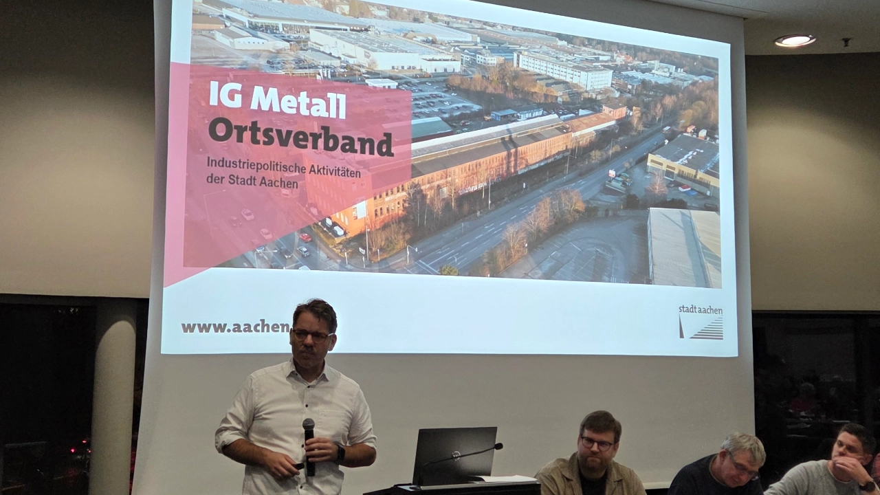 Thomas Hissel am Rednerpult