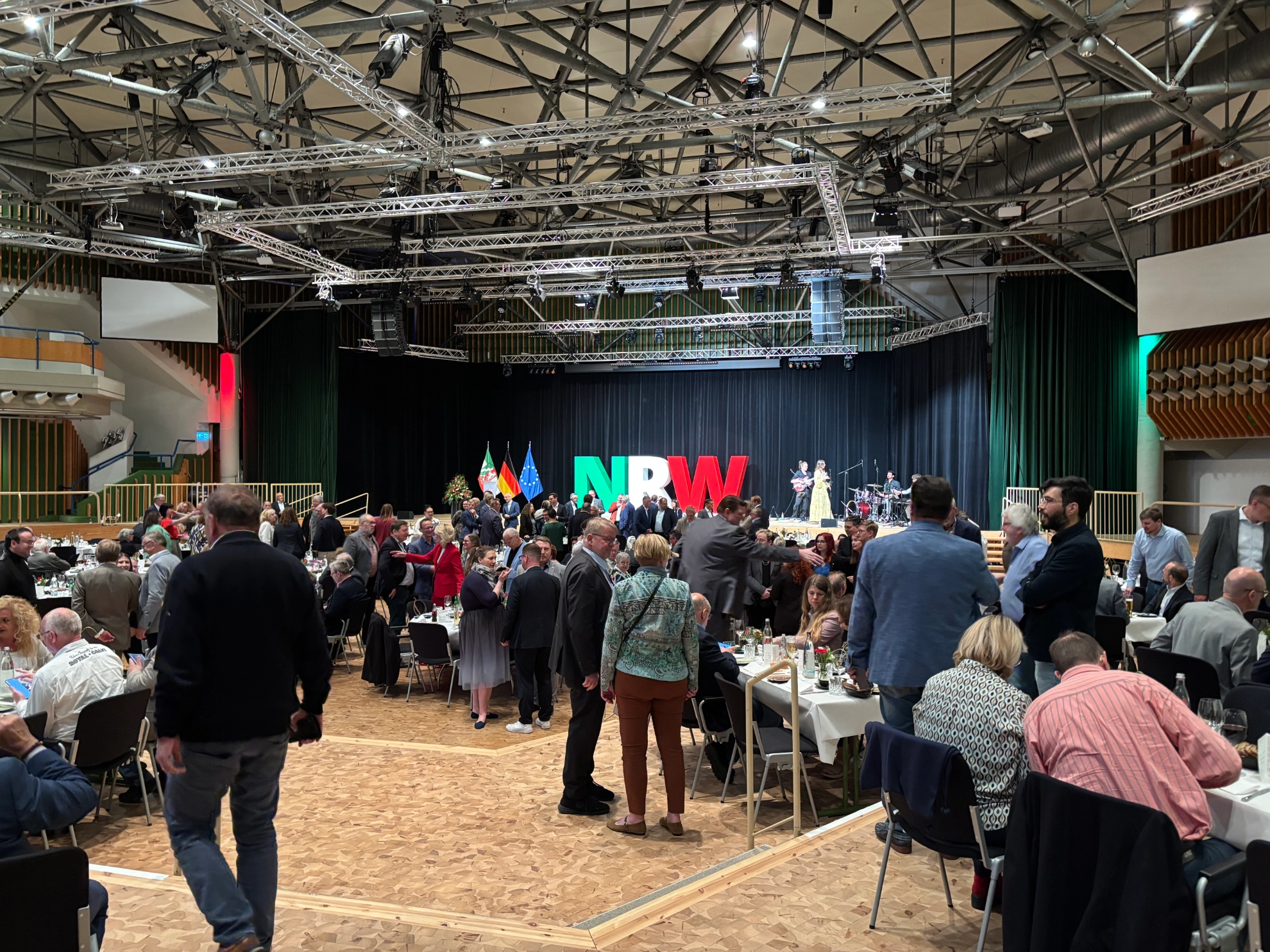 Fotos vom Arbeitnehmer:innen Empfang NRW