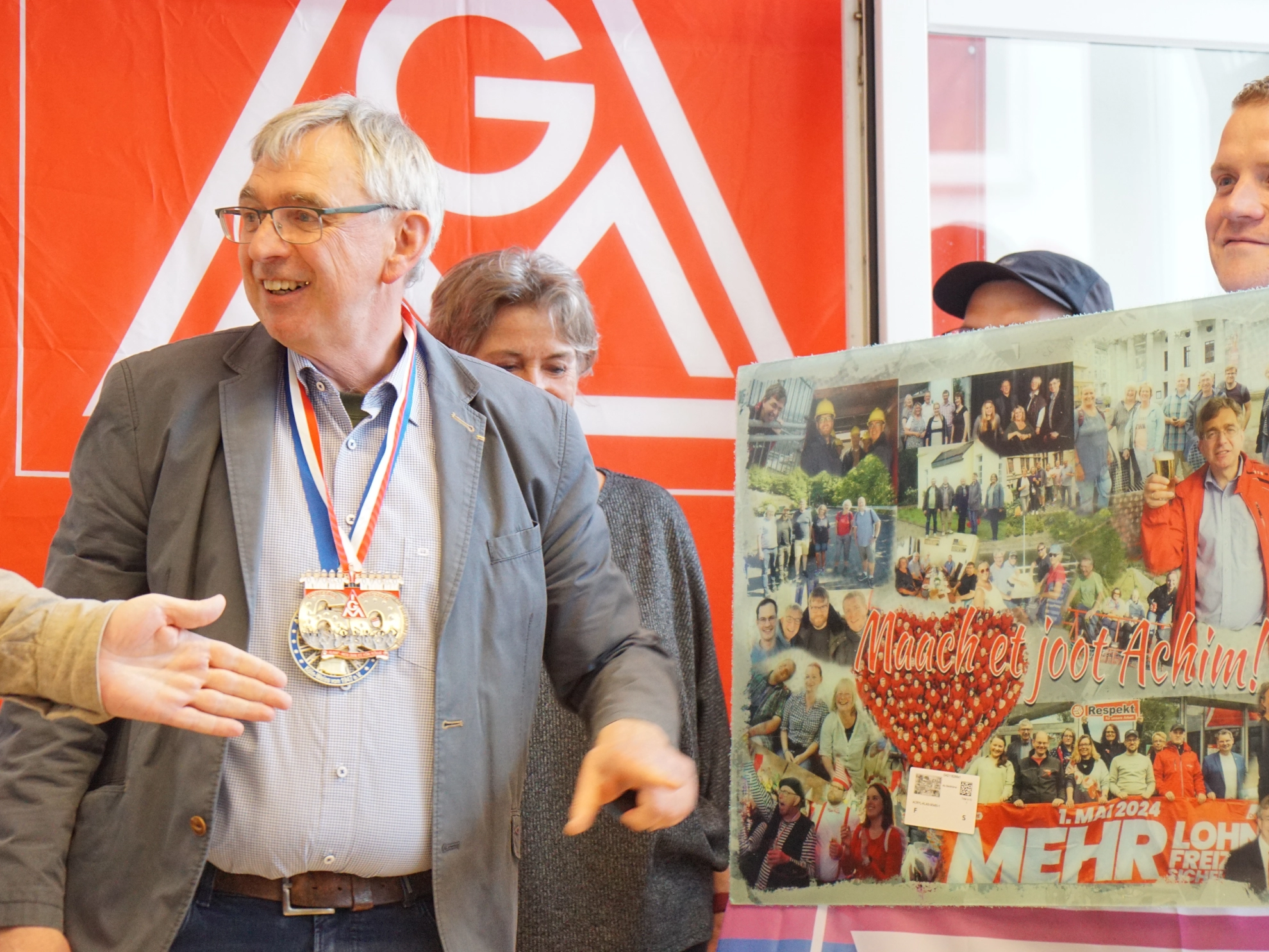 Achims Verabschiedung