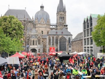 1. Mai in Aachen