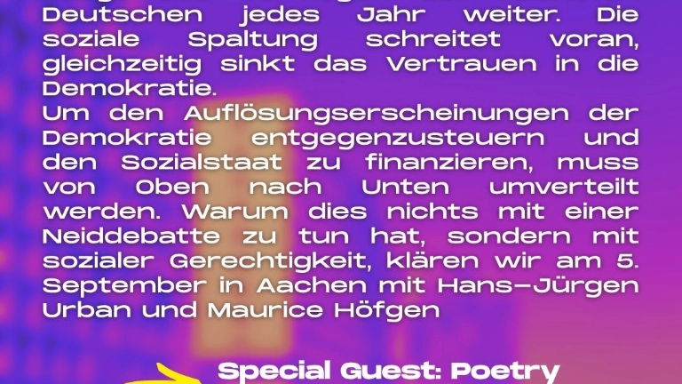 Umverteilung Jetzt!